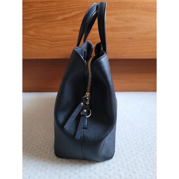 EUC KATE SPADE Black Laurel Way Evangelie Satchel Crossbody Bag - Picture 4 of 15